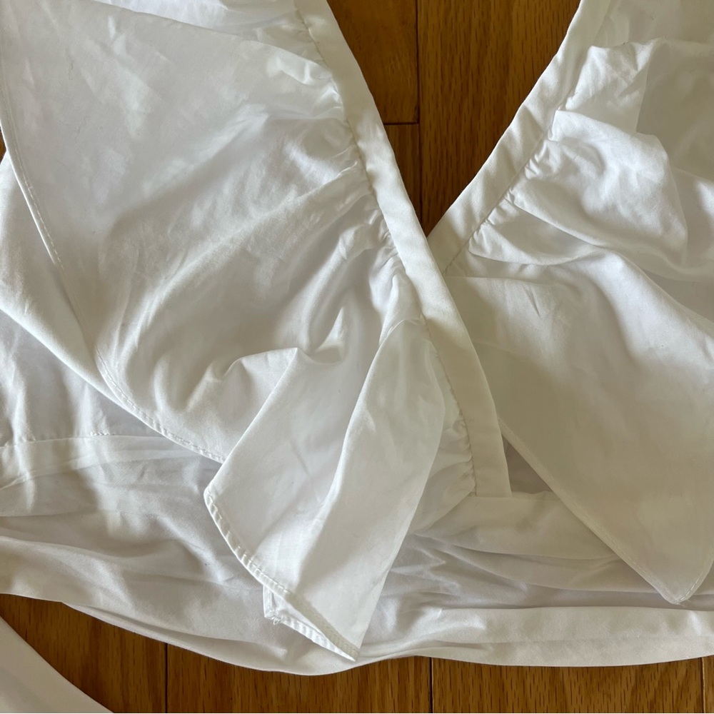 Zara white backless halter - Picture 3 of 4